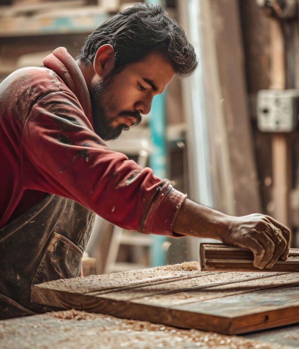 person-working-wood-working-industry